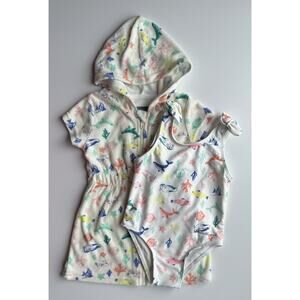 Eddie Bauer Swimsuit And Cover Up